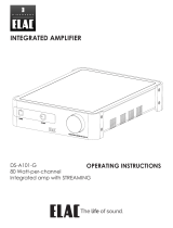 Elac Discovery Series DS-A101-G Wireless Integrated Amplifier Bedienungsanleitung