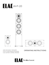 Elac Uni-Fi 2.0 Floorstanding Speaker Bedienungsanleitung