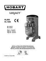 Hobart LEGACY HL800 Bedienungsanleitung