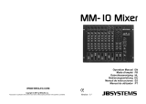 JBSYSTEMS LIGHT MM-10 MIXER Bedienungsanleitung