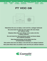 Comelit FT VCC 08 Technical Sheet