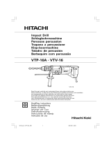 Hitachi VTP-16A Bedienungsanleitung
