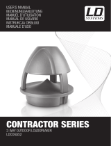 LD Systems Contractor COGS 52 Benutzerhandbuch