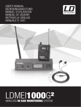 LD Systems LDMEI1000G2 Benutzerhandbuch
