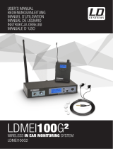 LD Systems MEI 100 G2 BPR B 5 Benutzerhandbuch