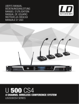 LD Systems U506 CS 4 Benutzerhandbuch