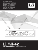 LD Systems WIN 42 R 2 Benutzerhandbuch