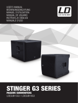 LD Systems STINGER SUB 15 G3 Benutzerhandbuch