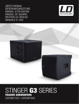 LD Systems STINGER SUB 18 G3 Benutzerhandbuch