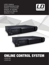 LD Systems DSP 44 K Benutzerhandbuch