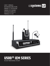 LD U505IEMHP Wireless In Ear Monitoring System Benutzerhandbuch