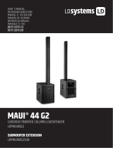 LD Systems MAUI 44 G2 SUB Benutzerhandbuch