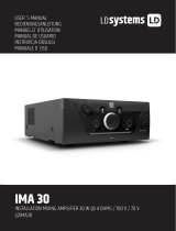 LD Systems IMA60 Installation Amplifier 65W Bedienungsanleitung
