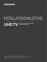 Samsung HG55RU750EB Installationsanleitung