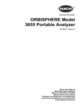 Hach ORBISPHERE 3655 Benutzerhandbuch