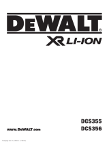 DeWalt DCS356 Benutzerhandbuch