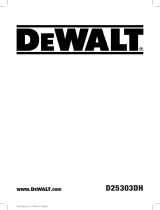 DeWalt D25303DH Benutzerhandbuch