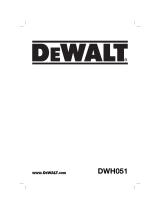 DeWalt DWH051 Bedienungsanleitung