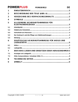 Powerplus POWEB9013 Bedienungsanleitung