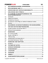 Powerplus POWE10060 Bedienungsanleitung