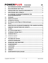 Powerplus POWE40020 Bedienungsanleitung