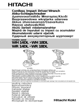 Hitachi WR18DL Benutzerhandbuch