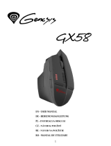 Genesis GX58 Benutzerhandbuch