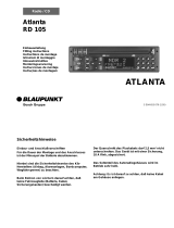 Blaupunkt ATLANTA RD 105 Bedienungsanleitung