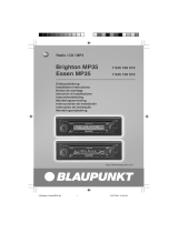 Blaupunkt BRIGHTON MP35 Bedienungsanleitung