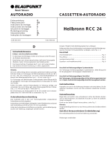 Blaupunkt HEILBRONN RCC 24 Bedienungsanleitung
