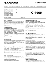 Blaupunkt IC 4006 Bedienungsanleitung