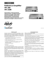 Blaupunkt VR 250 VELOCITY AMP Bedienungsanleitung