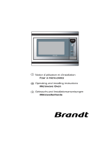 Brandt ME1030X Bedienungsanleitung