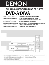 Denon DVD-A1XVA Bedienungsanleitung
