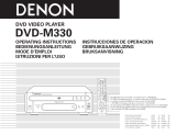 Denon DVD-M330 Bedienungsanleitung