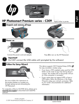 HP PHOTOSMART PREMIUM C309H Bedienungsanleitung