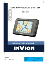 Invion GPS-3V4 Bedienungsanleitung