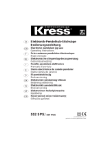 Kress 552 SPS Bedienungsanleitung