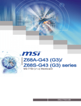 MSI Z68S-G43 (G3) Bedienungsanleitung
