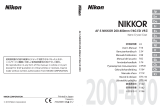 Nikon AI-S -NIKKOR ED 200-400MM F/4 Bedienungsanleitung