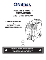 Nilfisk HSC 585 Multi Bedienungsanleitung