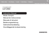 ONKYO LS7200 - 3D SOUNDBAR SYSTEM Bedienungsanleitung