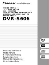 Pioneer DVR-S606 Bedienungsanleitung