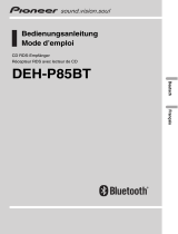 Pioneer DEH-P85BT Benutzerhandbuch