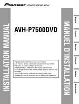 Pioneer AVH-P7500DVD Bedienungsanleitung