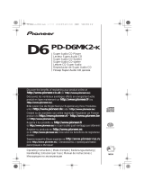 Pioneer PD-D6MK2-K Bedienungsanleitung