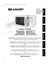 Sharp R-334 Bedienungsanleitung