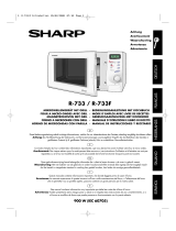 Sharp R-733F Bedienungsanleitung