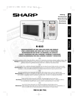 Sharp R-852 Bedienungsanleitung
