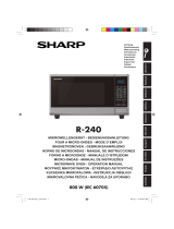 Sharp R-240BK Bedienungsanleitung